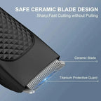 Electric Waterproof Body and Groin Hair Trimmer for Men