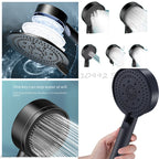 5-Mode High Pressure Rainfall Shower Head