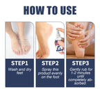 Refreshing Deodorizing Foot Spray for Odor Removal and Dry Skin
