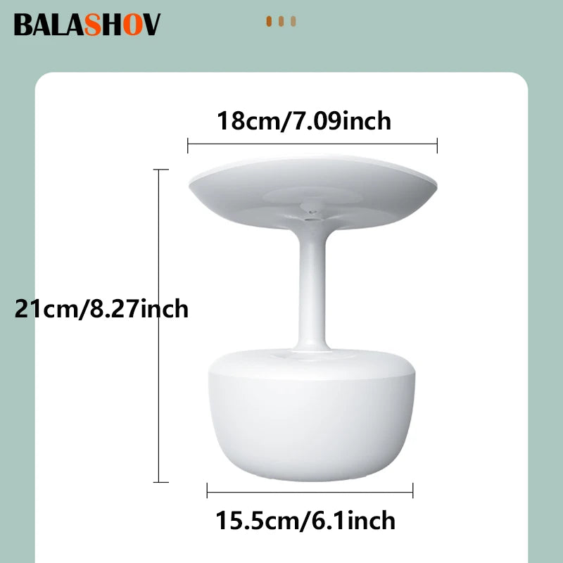 Anti-Gravity LED Water Drop Humidifier - 5