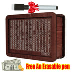 Wooden Money Saving Challenge Box for Cash