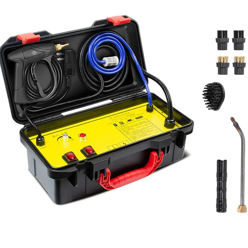 High-Pressure Portable Steam Cleaner for Home and Auto - 23
