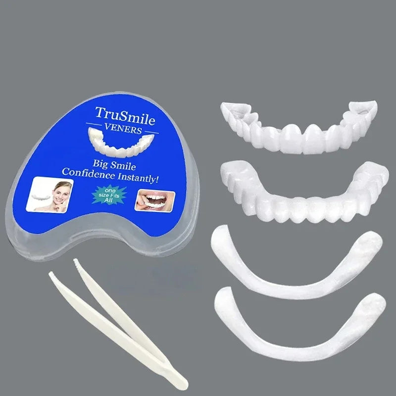 Temporary Snap-On Cosmetic Teeth Veneers Kit - 7