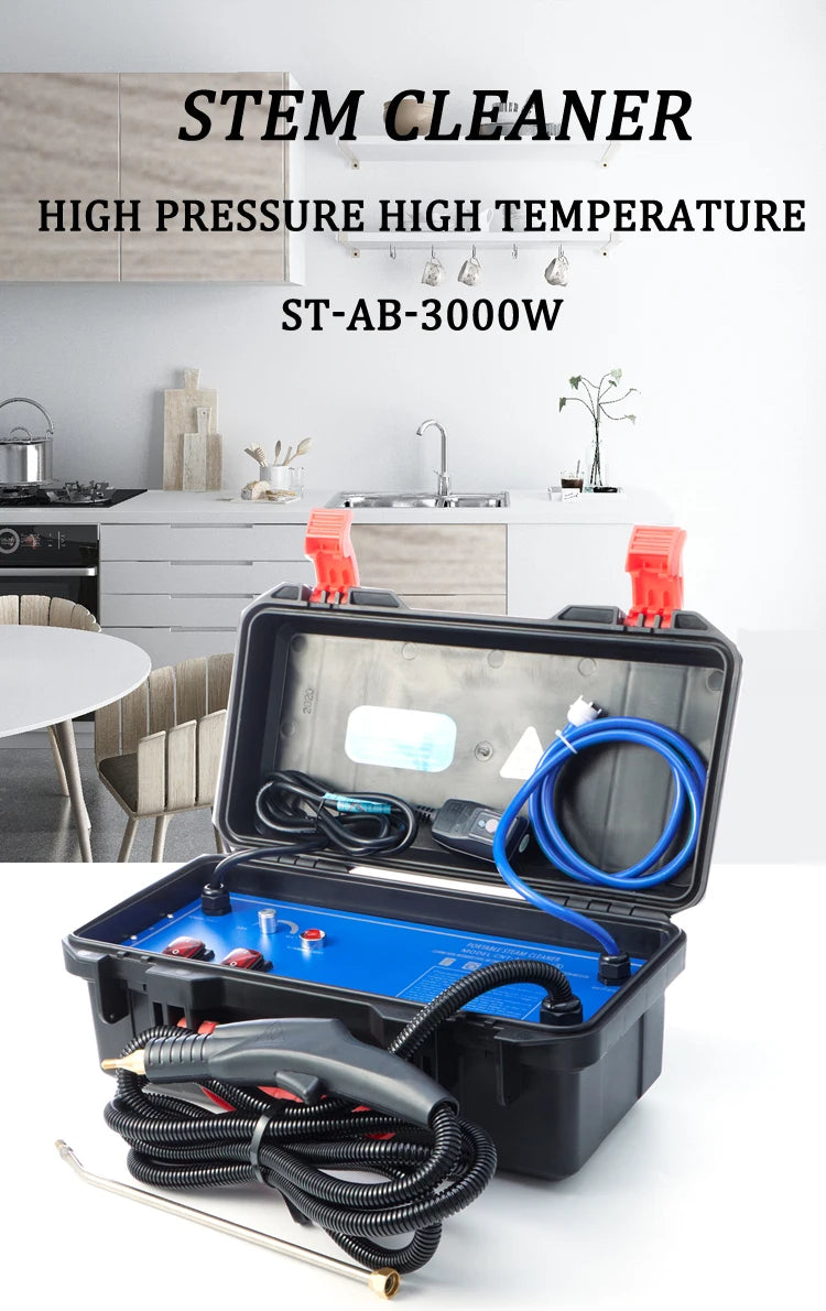 High-Pressure Handheld Steam Cleaner for Home and Car - 9