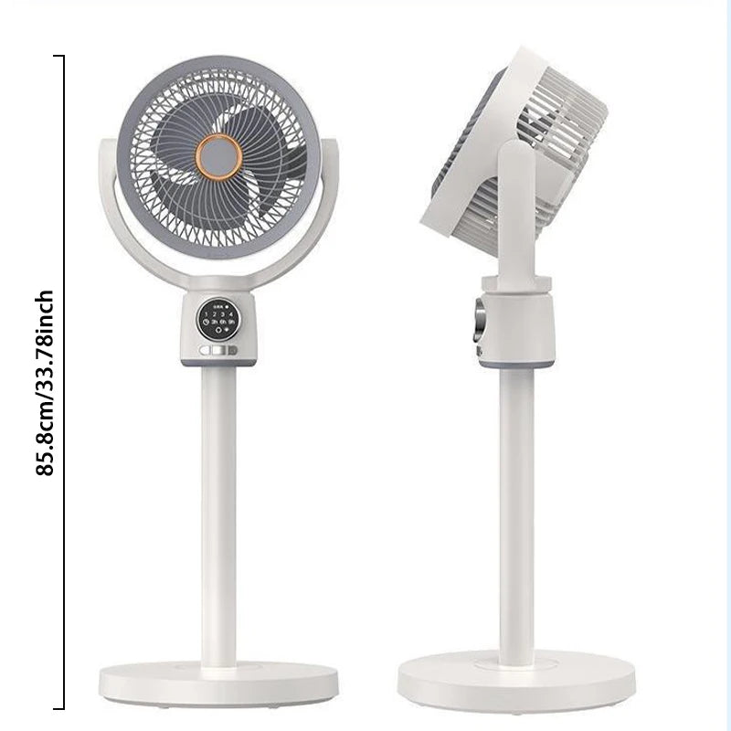 Rechargeable Portable Air Circulation Floor Fan