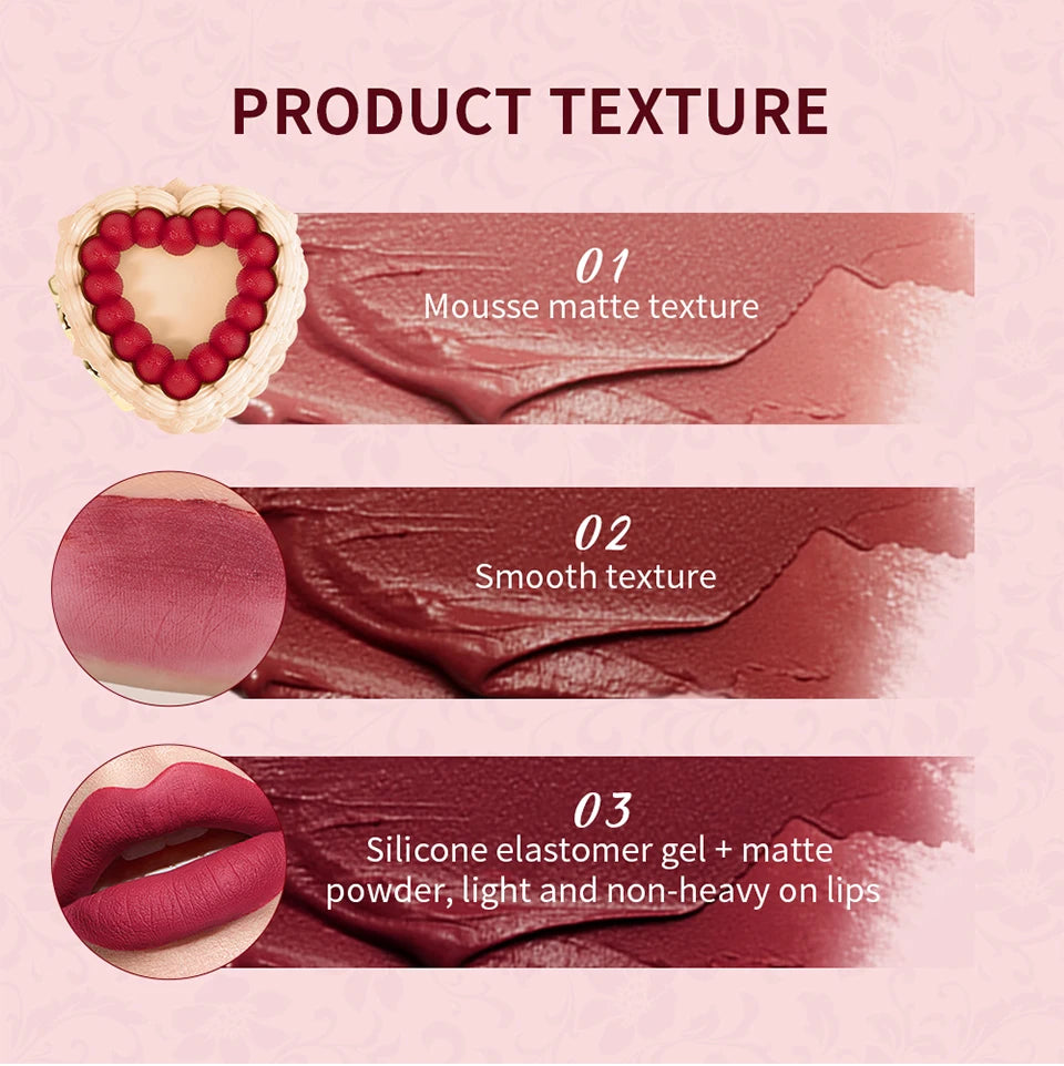 Strawberry Matte Velvet Lip Cream