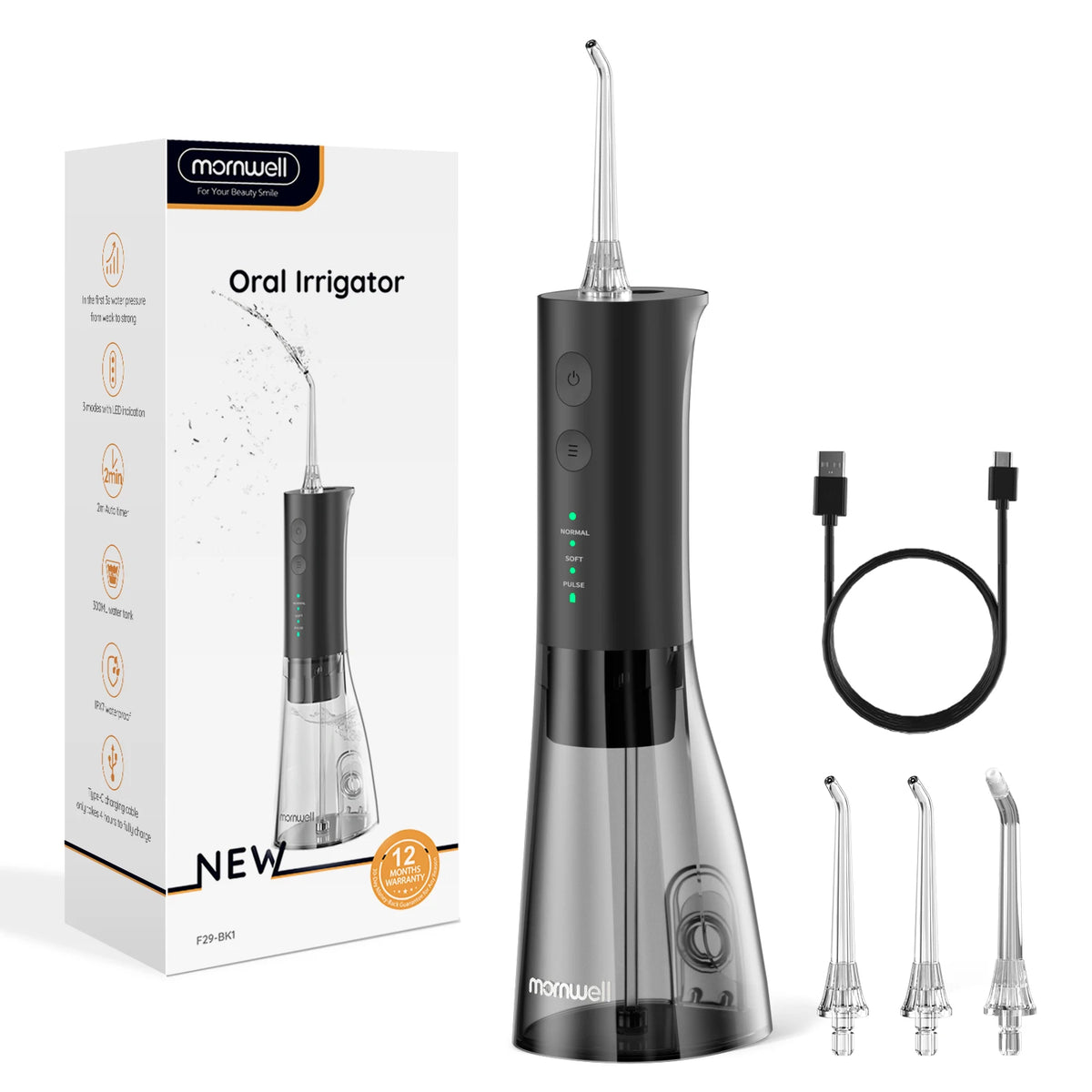 Portable Rechargeable Electric Oral Water Flosser