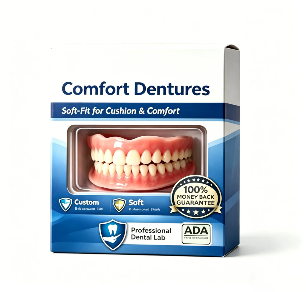 Comfort Fit Instant Smile Veneers Upper and Lower Set