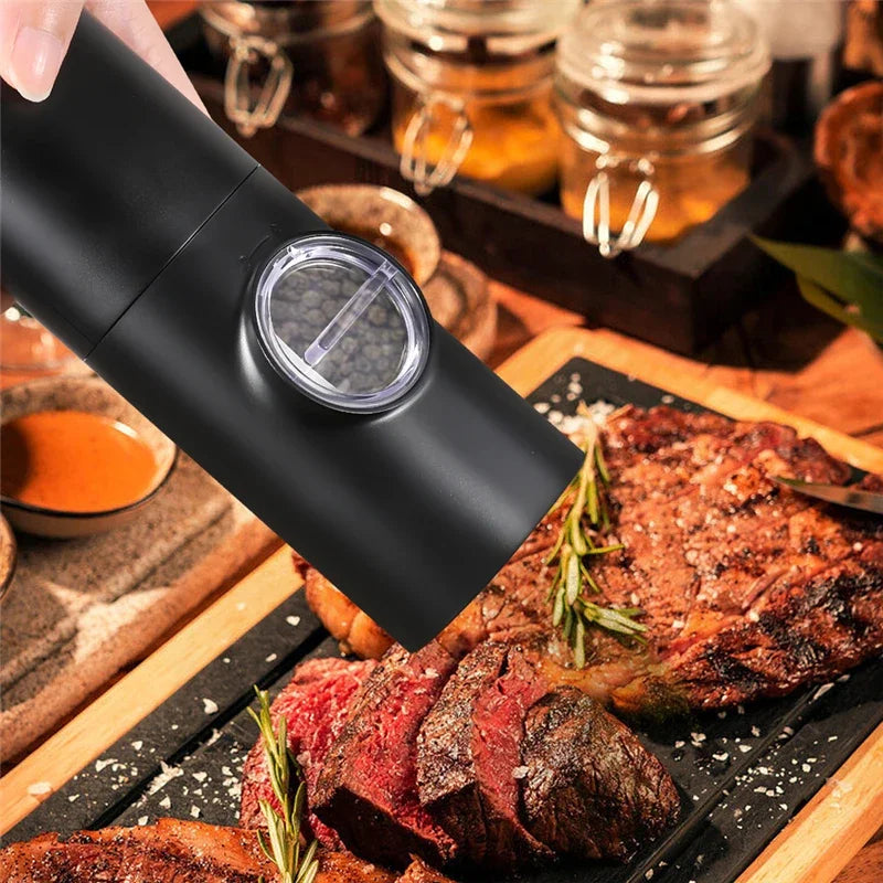 Electric Automatic Salt and Pepper Grinder with LED Light