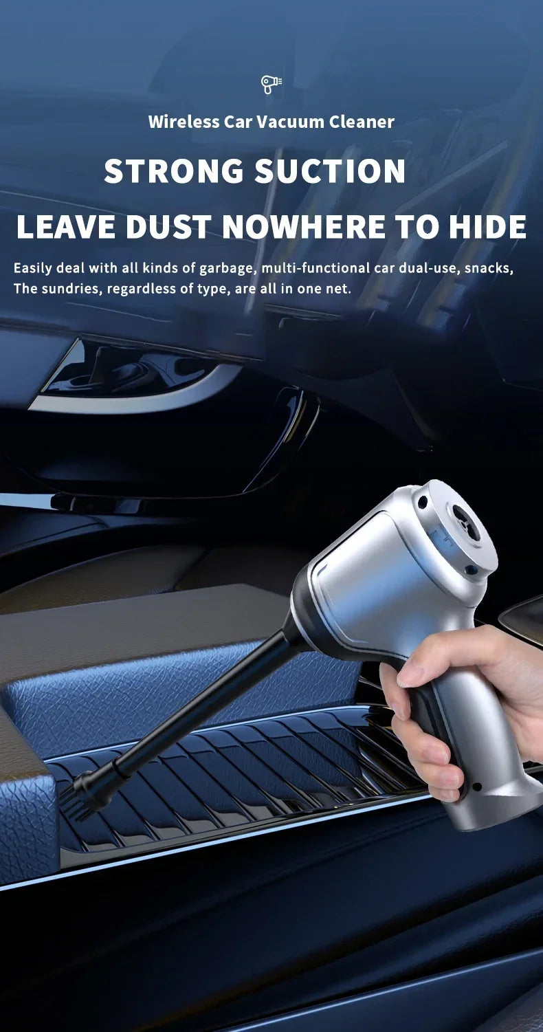 Cordless Handheld Car Vacuum Cleaner