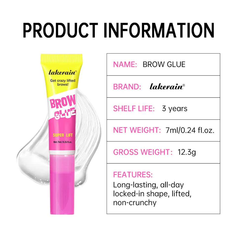 Long-Lasting Eyebrow Lamination Styling Gel