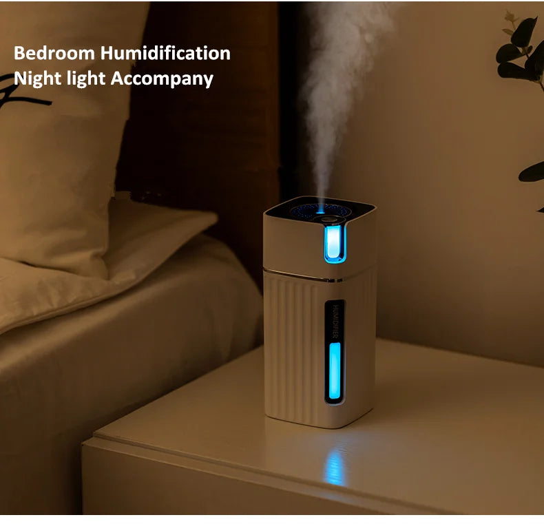 Portable Ultrasonic Cool Mist Air Humidifier for Home and Office