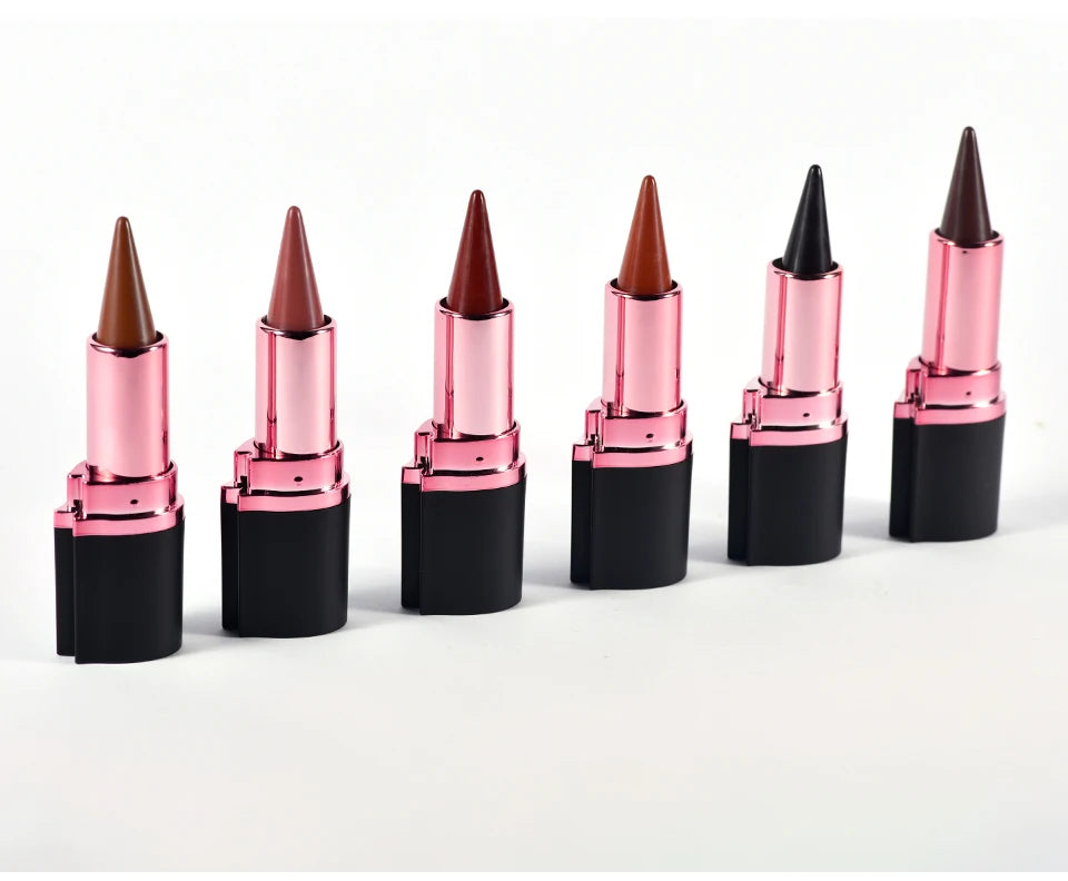 2-in-1 Waterproof Matte Lip Liner and Lipstick Crayon