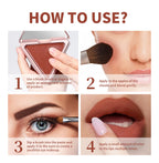 Matte Bronzer Powder for Long-Lasting Smooth Face Makeup