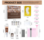 Professional Eyelash and Eyebrow Lifting and Tinting Kit