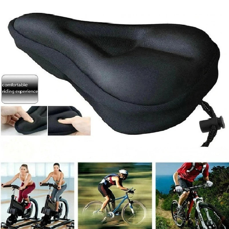 Comfortable Gel Padded Bicycle Saddle Seat Cover