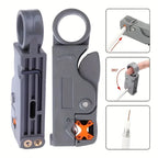 Automatic Rotary Coaxial Cable Stripper for RG6 and RG59