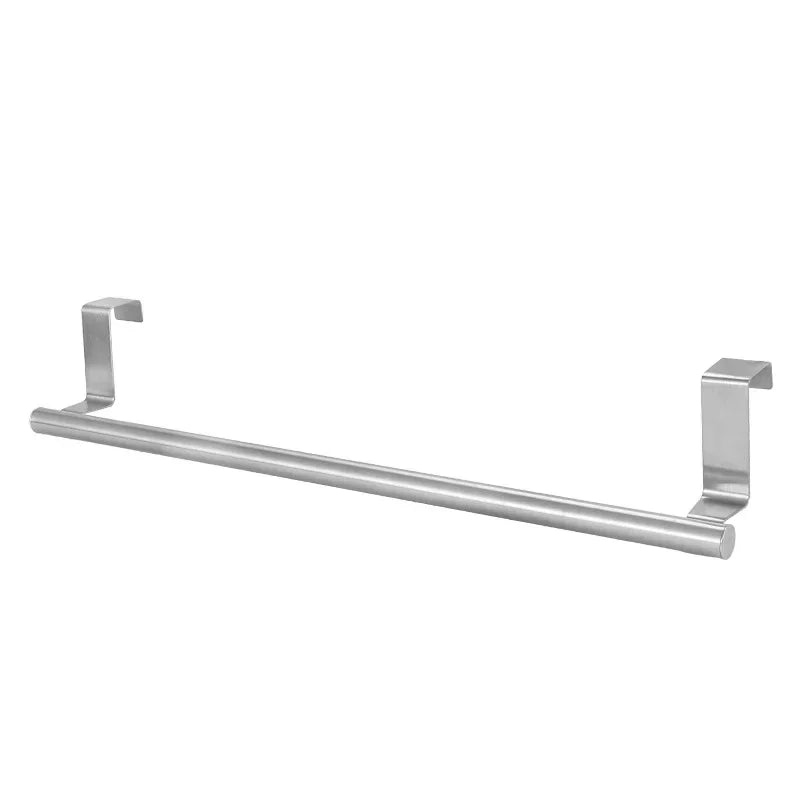 Stainless Steel Over-Cabinet Door Towel Rack