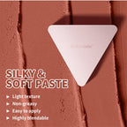 Matte Bronzer Powder for Long-Lasting Smooth Face Makeup