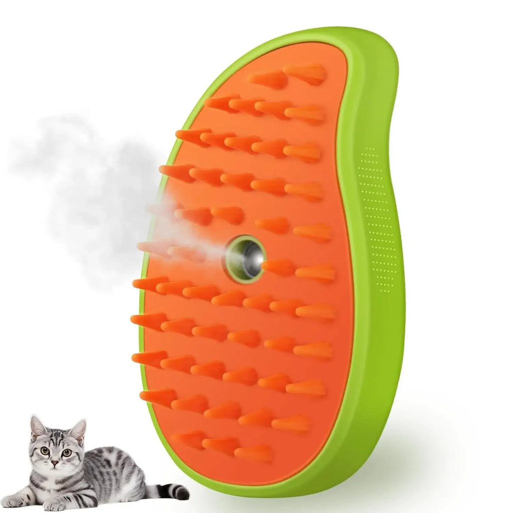 Steam Grooming Brush for Cats and Dogs