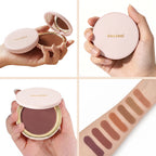 Soft Matte Bronzer Powder for Natural Face Contouring