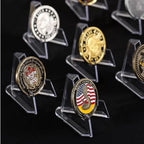 Acrylic Display Stands for Coins and Collectibles 10-Pack