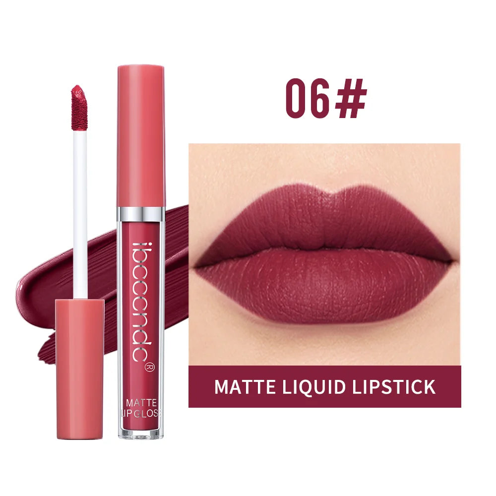 Waterproof Matte Liquid Lipstick - 23