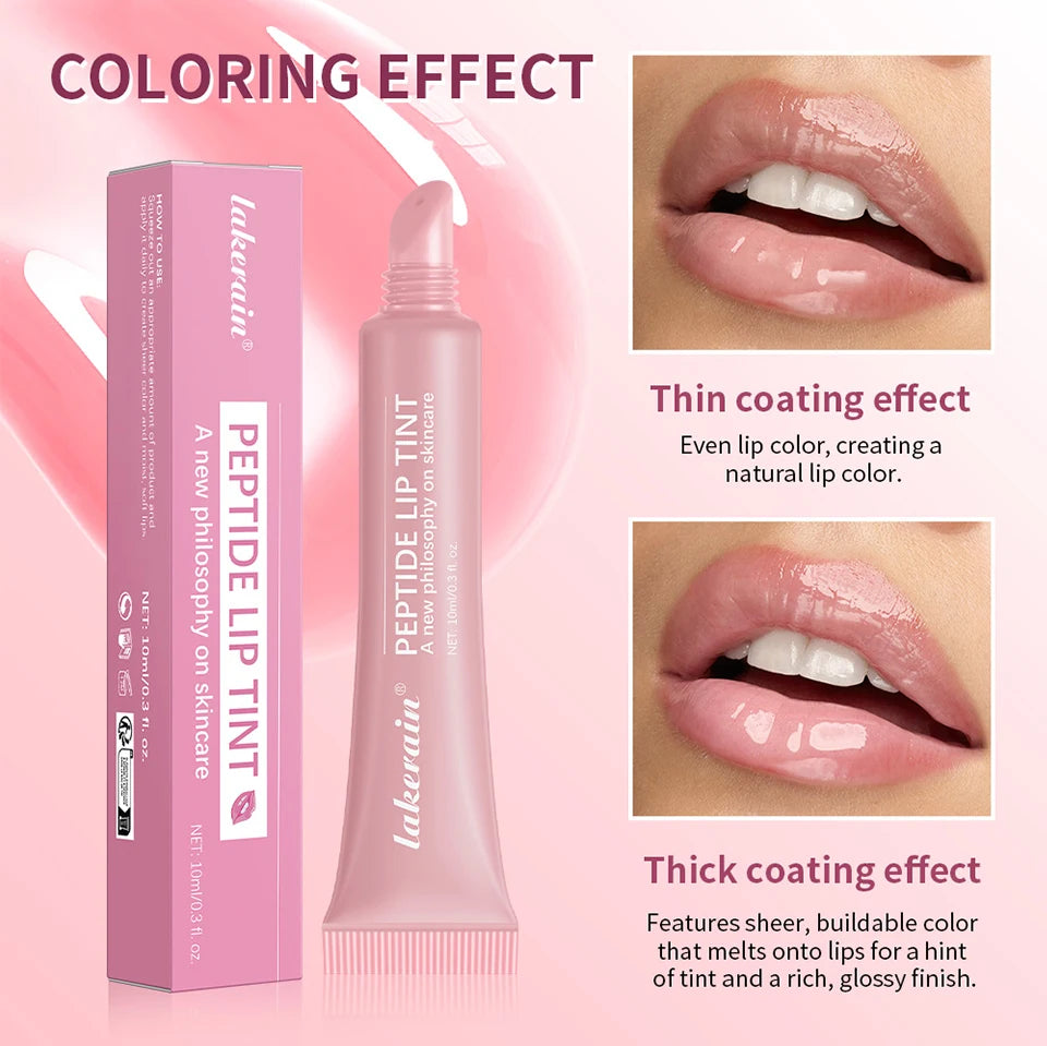 Hydrating Peptide Lip Tint for Shiny Plump Lips