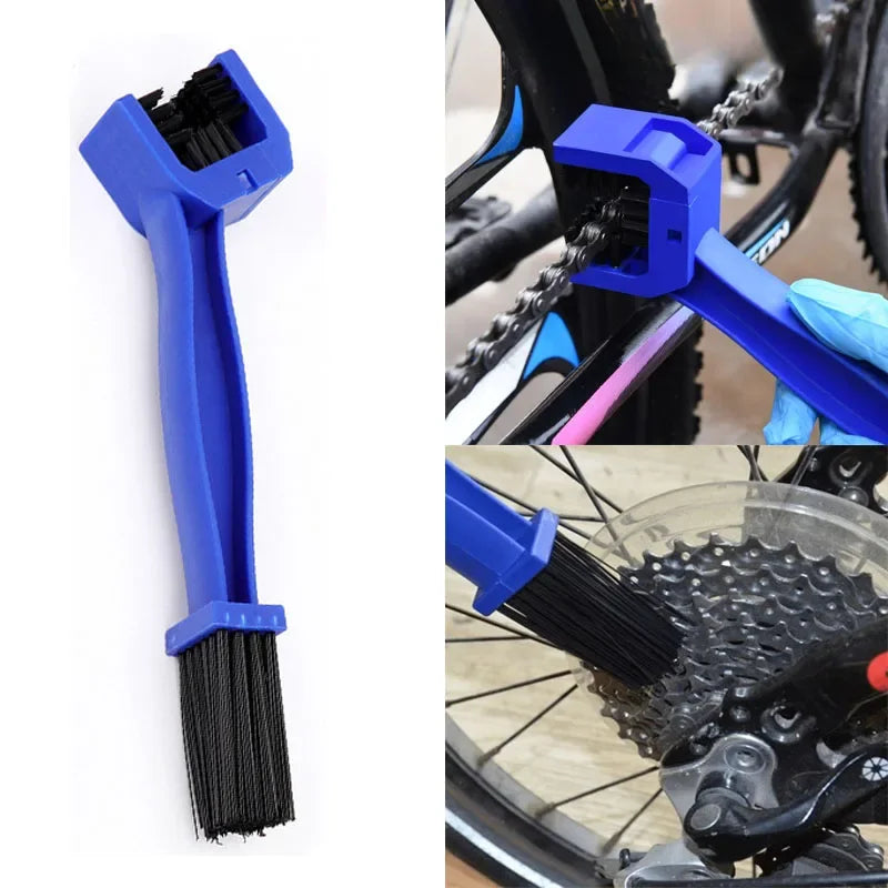Multipurpose Chain Cleaning Brush for Motorcycles and Bicycles - 4