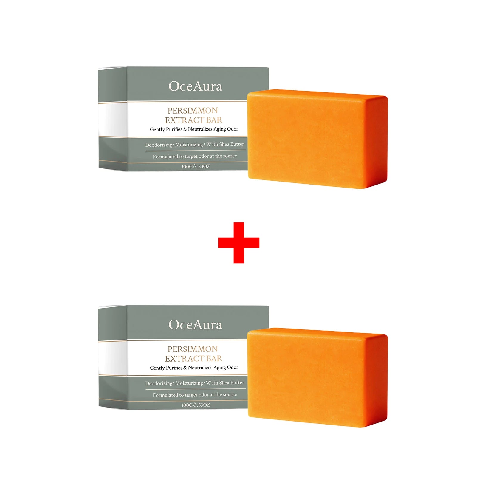 Persimmon Extract Deodorizing Body Soap for Aging Odor - 15