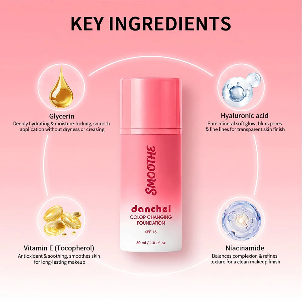 Color Changing Foundation for Flawless Skin Coverage - 14