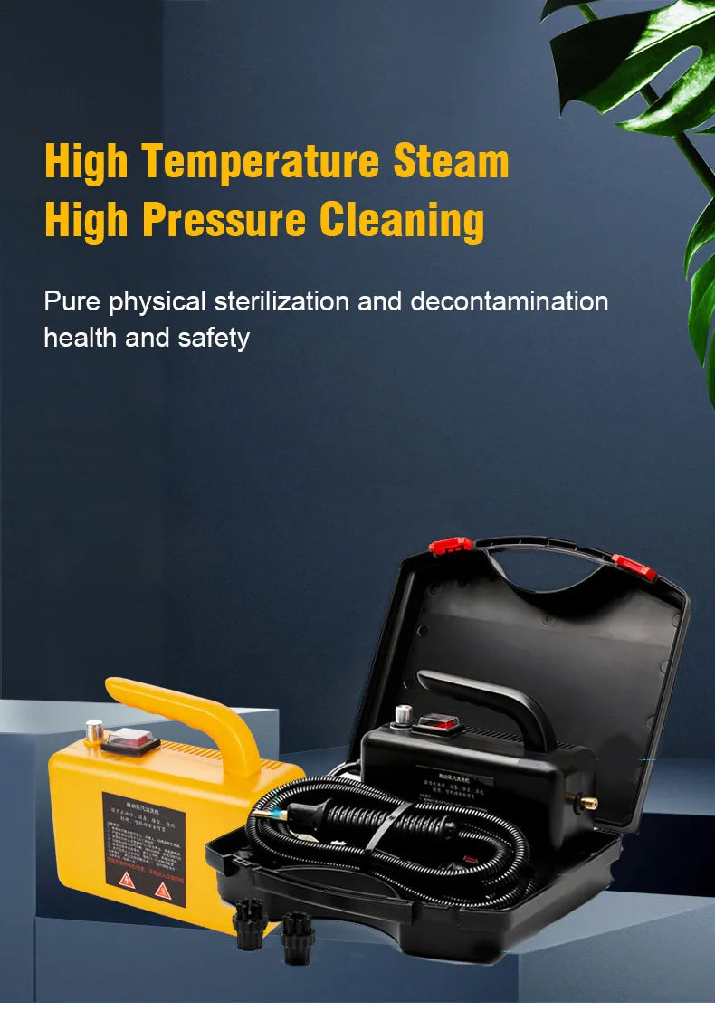 High-Pressure Portable Steam Cleaner for Kitchen and Home