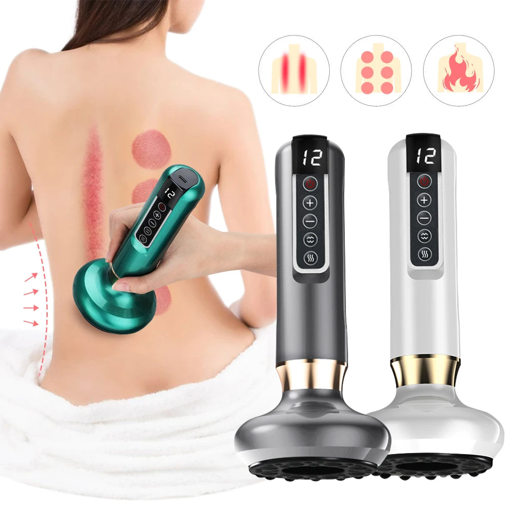 Electric Cupping and Gua Sha Massage Tool for Muscle Relief - 20