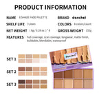 8-Shade Cream Concealer and Contour Palette