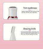 4-in-1 Electric Hair Removal Shaver for Face and Body