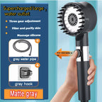 4-Mode High-Pressure Handheld Filtered Shower Head