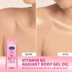 Radiant Glow Moisturizing Body Gel Oil for Dry Skin
