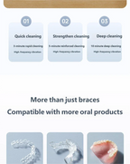 Portable Ultrasonic Denture and Retainer Cleaner