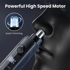 Electric USB Rechargeable Nose and Ear Hair Trimmer