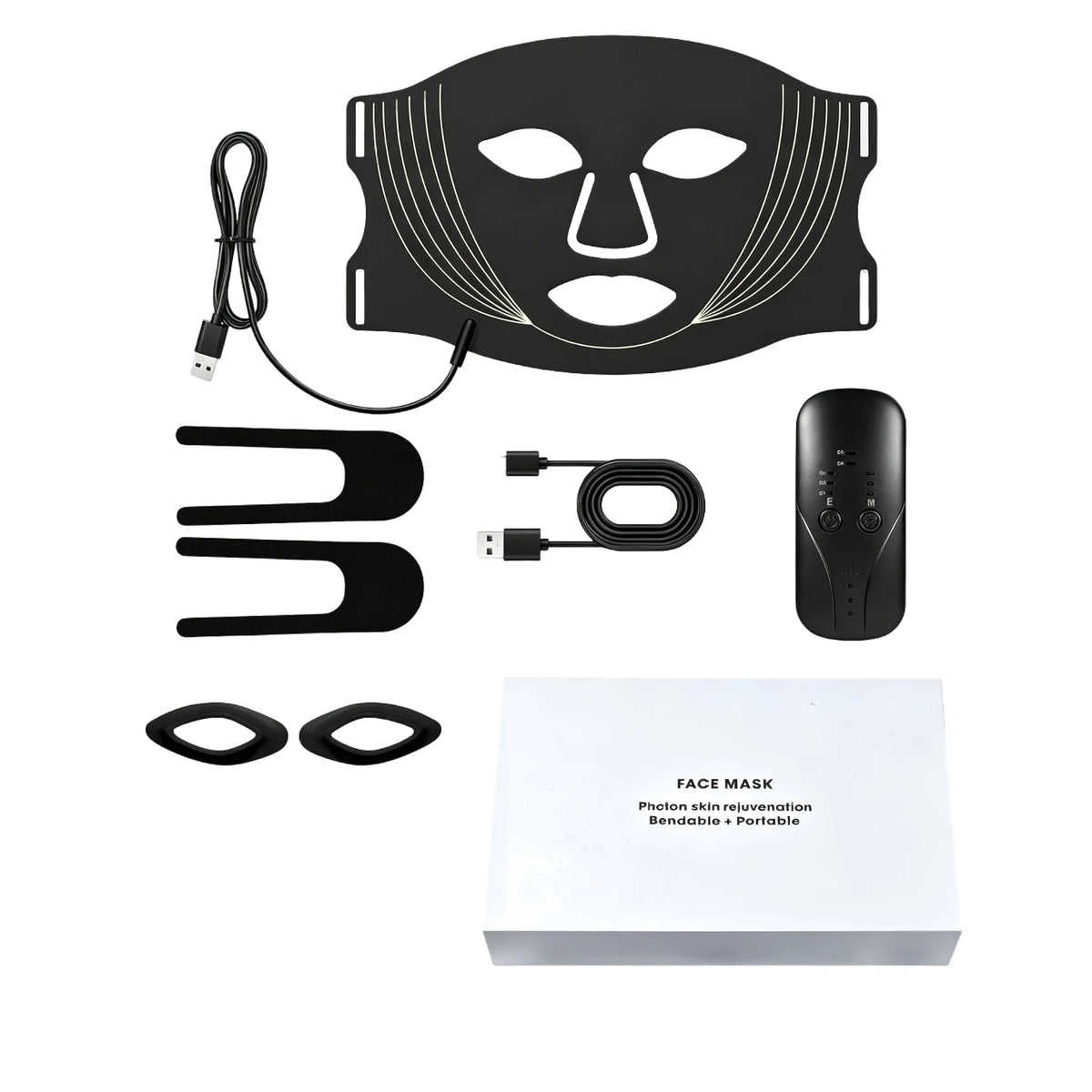 7-Color LED Light Therapy Facial Mask for Skin Rejuvenation