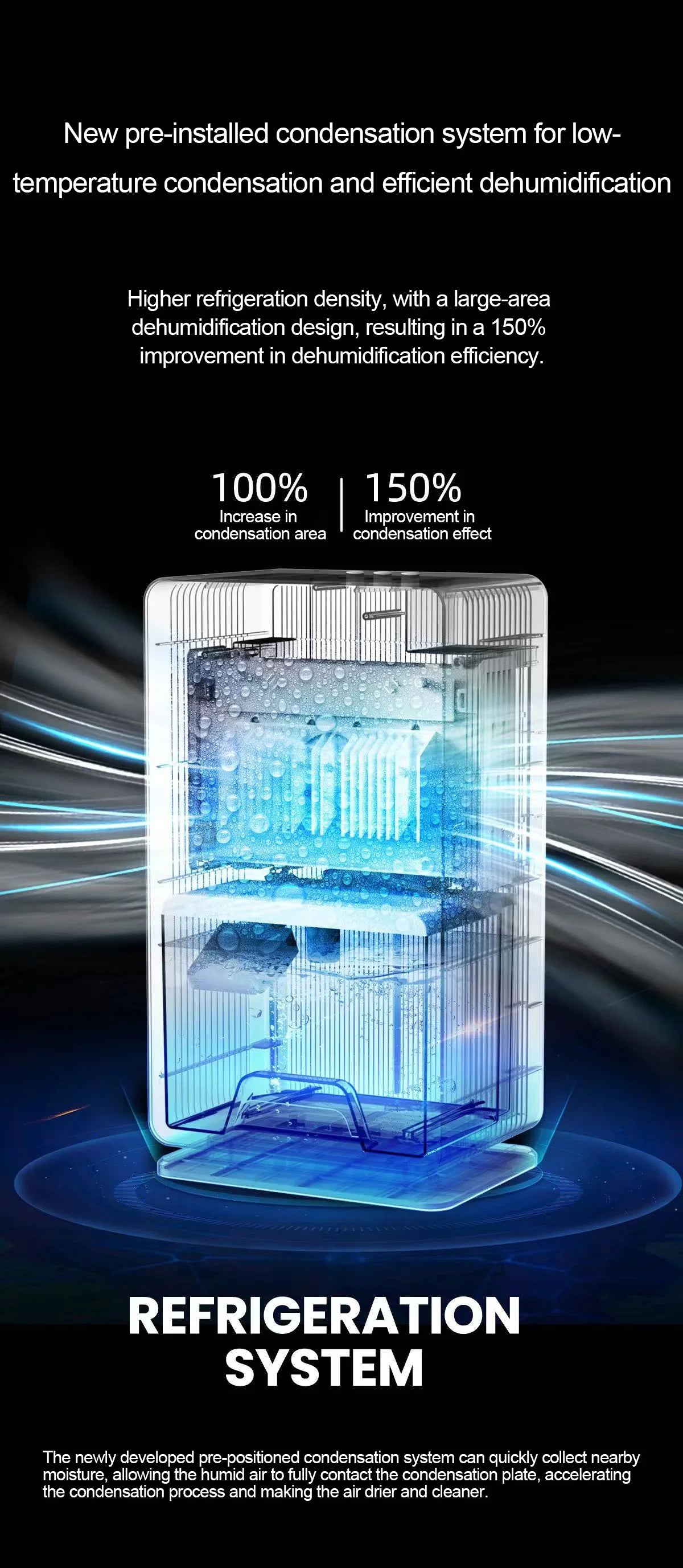 Electric Air Dehumidifier for Home and Basement - 14