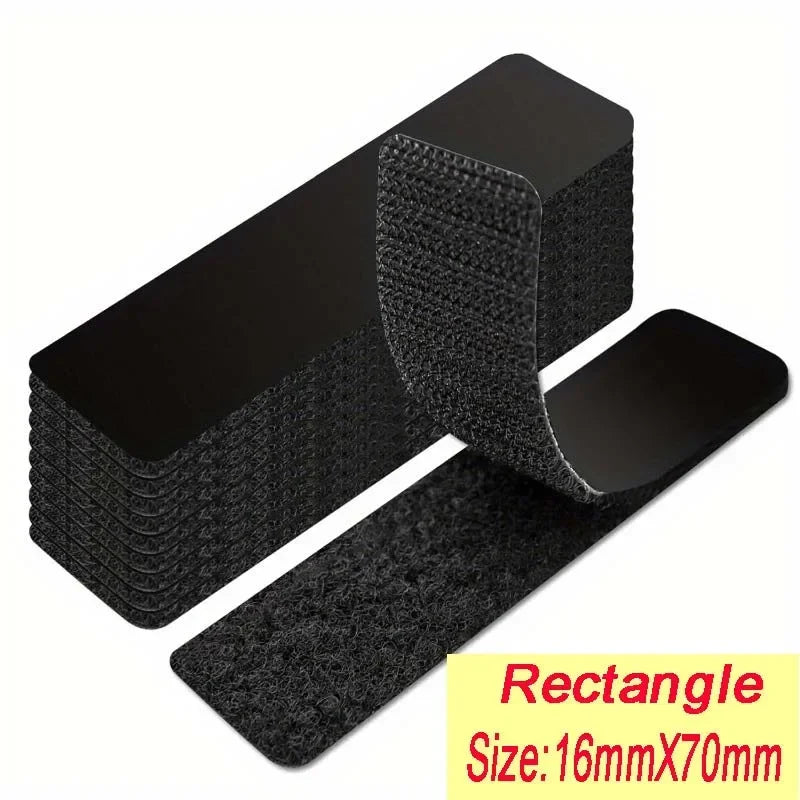 Heavy-Duty Self-Adhesive Fastener Pads for Household Mats - 15