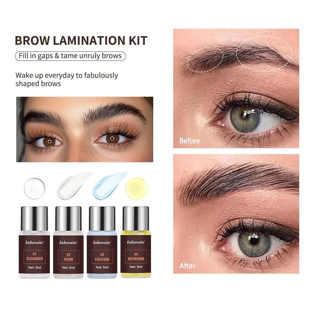 Professional Semi-Permanent Eyebrow Lamination Lifting Kit