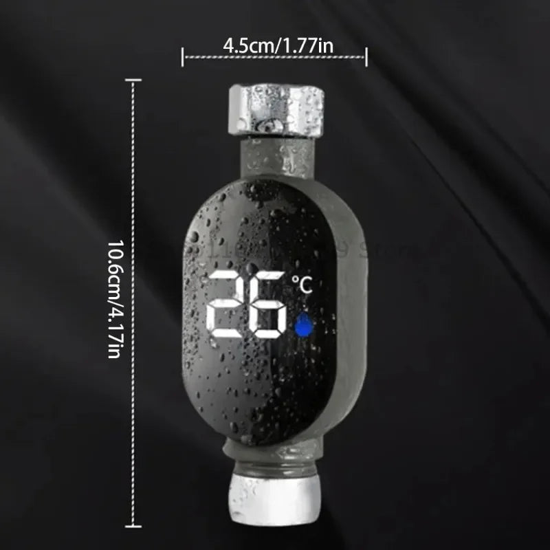 Digital LED Shower Water Temperature Thermometer - 6