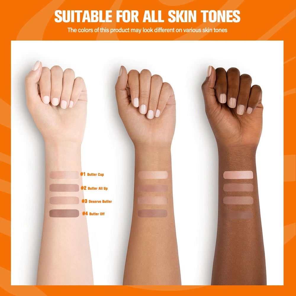 Silky Matte Butter Bronzer Contour Powder - 6