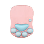 Ergonomic Cat Paw Wrist Rest Mouse Pad