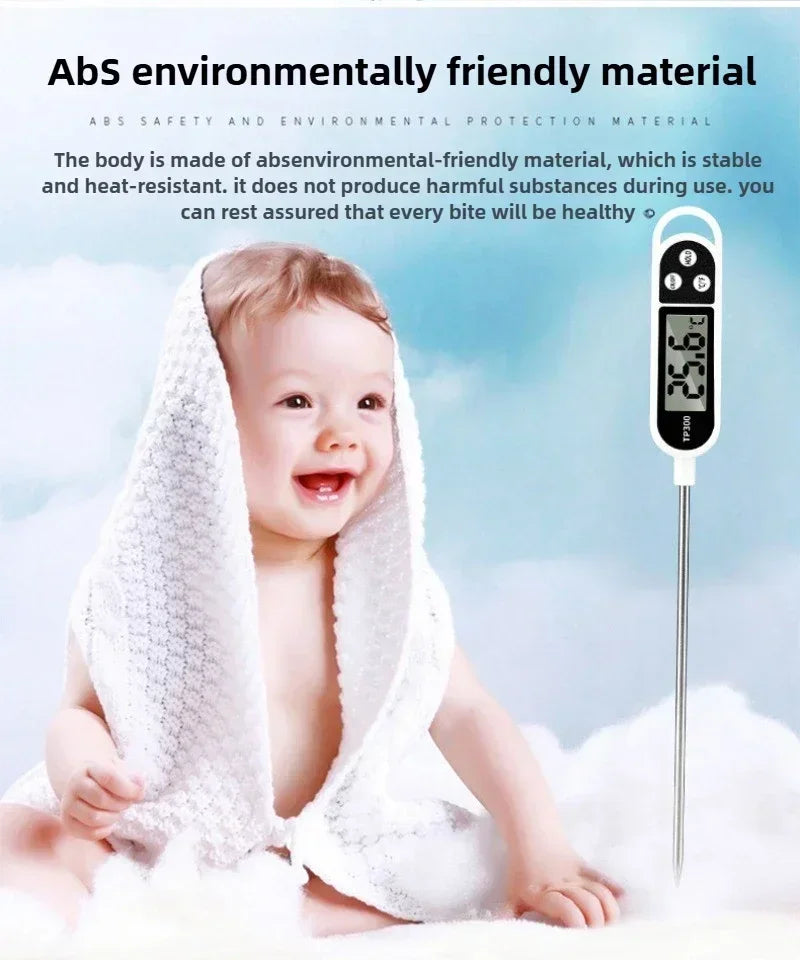 Digital Stainless Steel Food Cooking Thermometer - 13