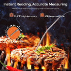 Digital Instant-Read Meat Thermometer for Kitchen and BBQ