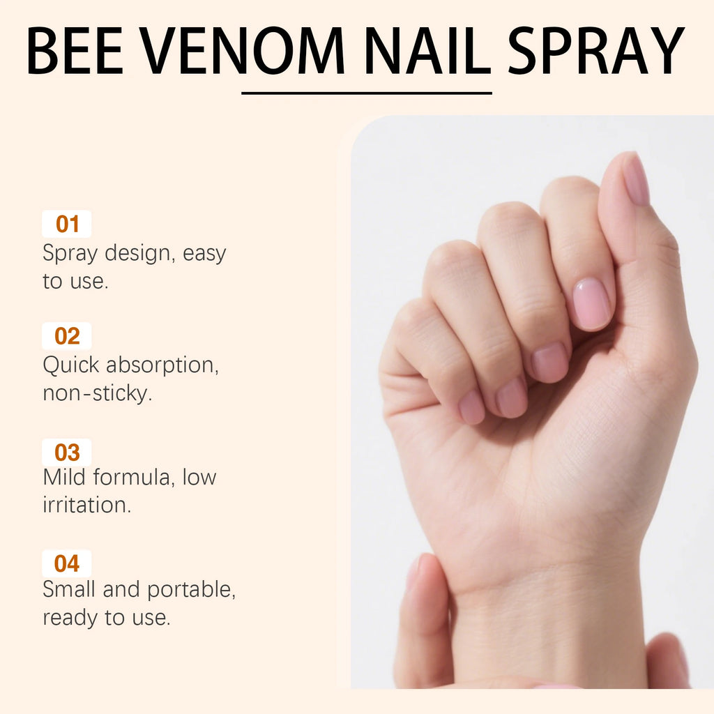 Bee Venom Nourishing Spray for Weak and Damaged Nails