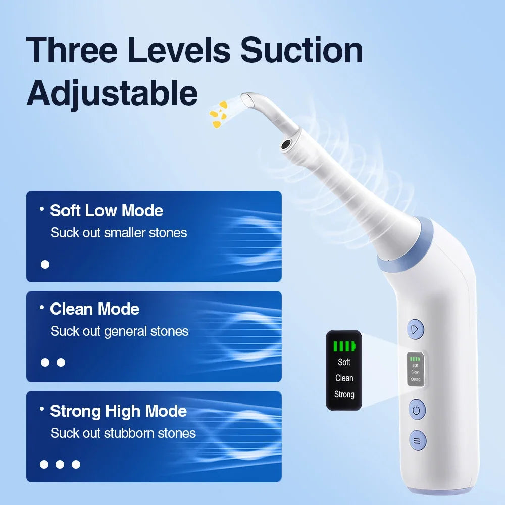 HD Visible Tonsil Stone Remover Vacuum Tool
